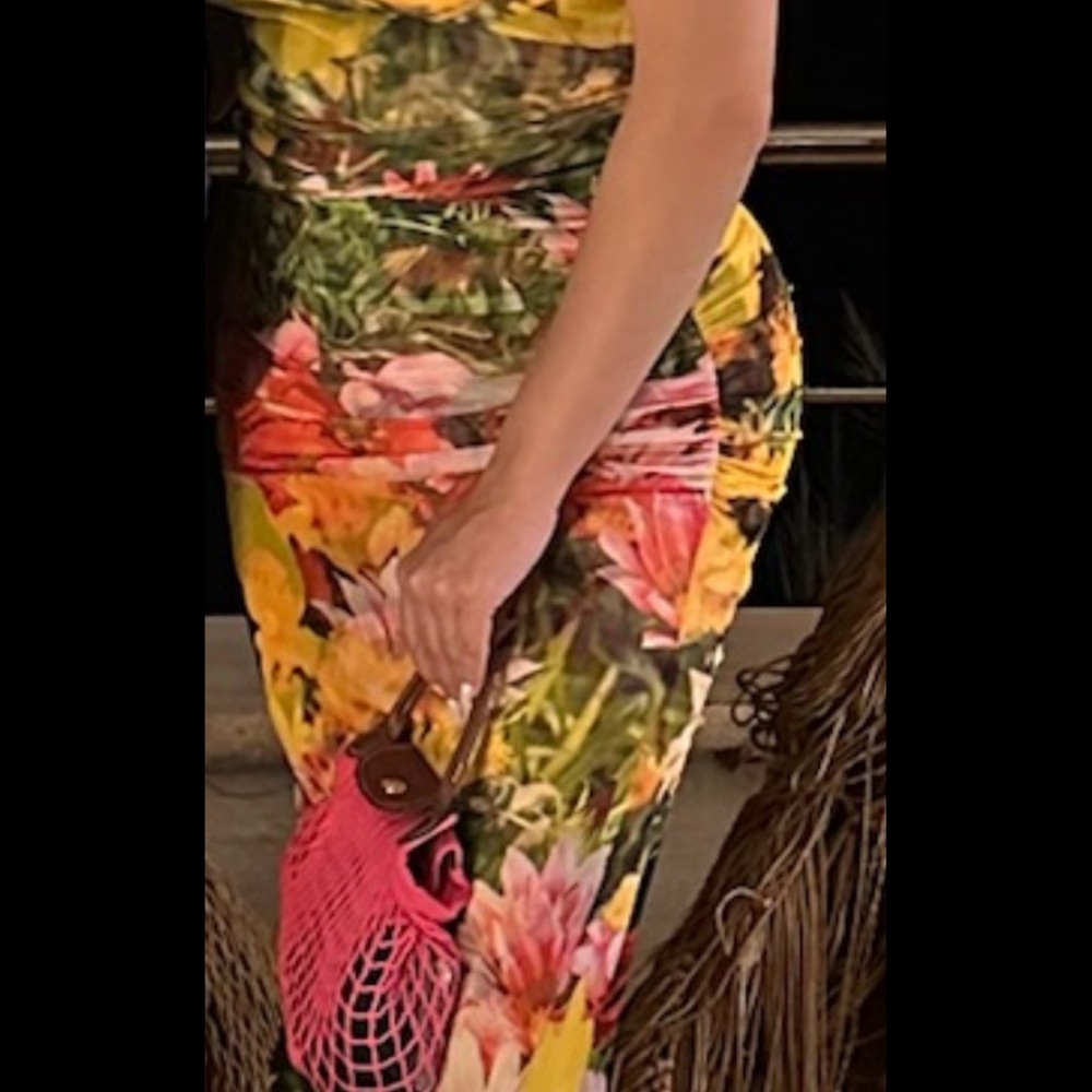 Zara Multicolor Floral Dress